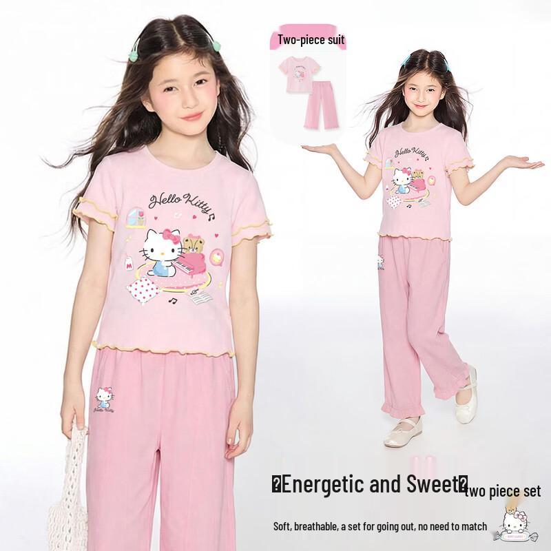 Hello Kitty Girls Summer Two-Piece Set 150