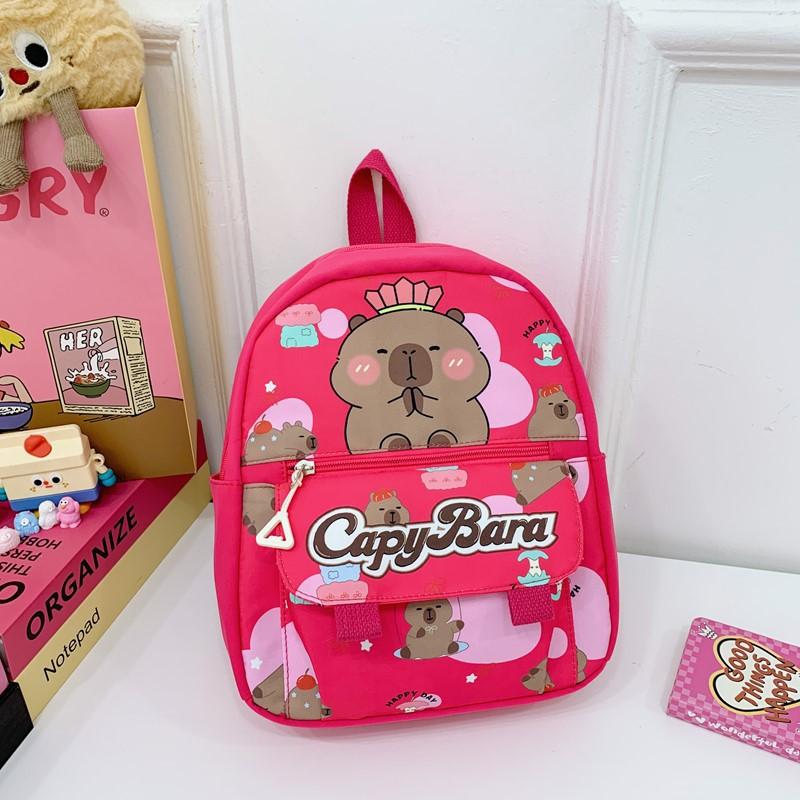 School bag children's bag new kapibara backpack light leisure love backpack