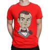 Slappy The Dummy Funny 100 Cotton TShirt Goosebumps Tops Tees For Unisex