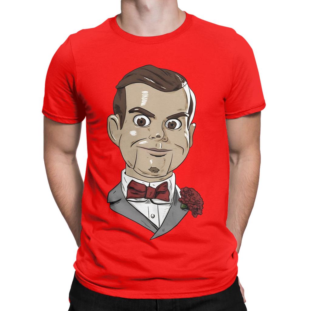 Slappy The Dummy Funny 100 Cotton TShirt Goosebumps Tops Tees For Unisex