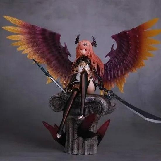 Rage of Bahamut Dunkler Engel Olivia Statue