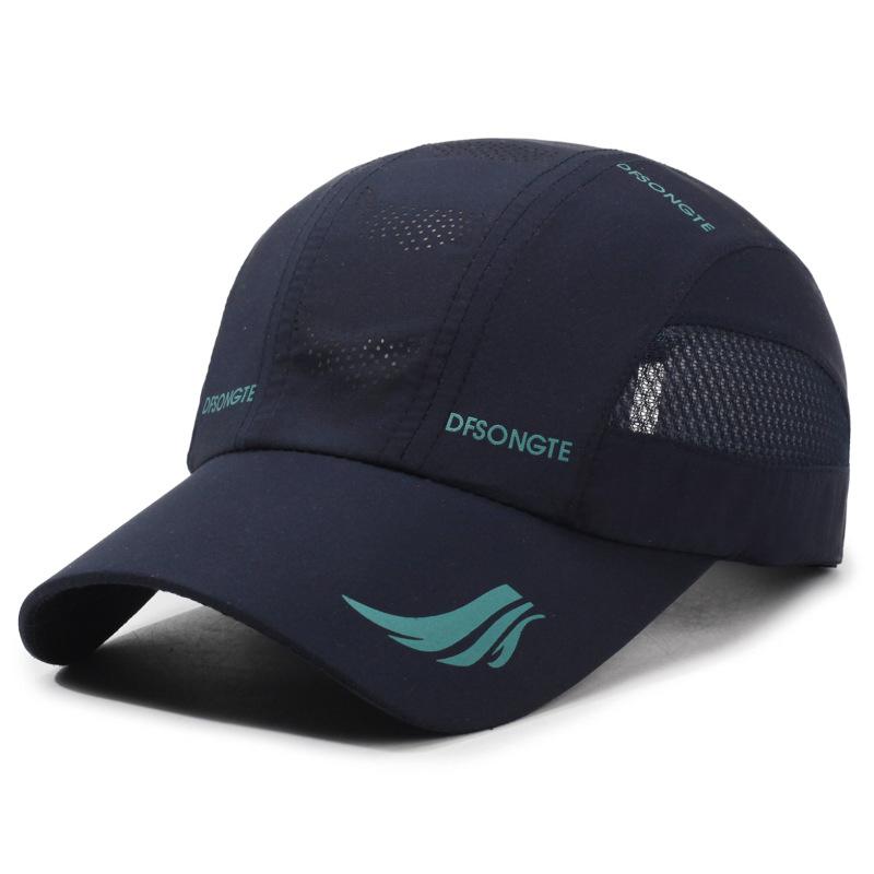 Hat Men's Summer Quick-Drying Baseball Cap Thin Shade Sunscreen Peaked Cap Summer Outdoor Sports Women's Sun Hat