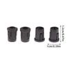 50Pcs 5Mm Led Holder Socket Clip Bezel Socket Mount Light Emitting Diode Lamp Base Cover Black Plastic Display Blub Cup Case