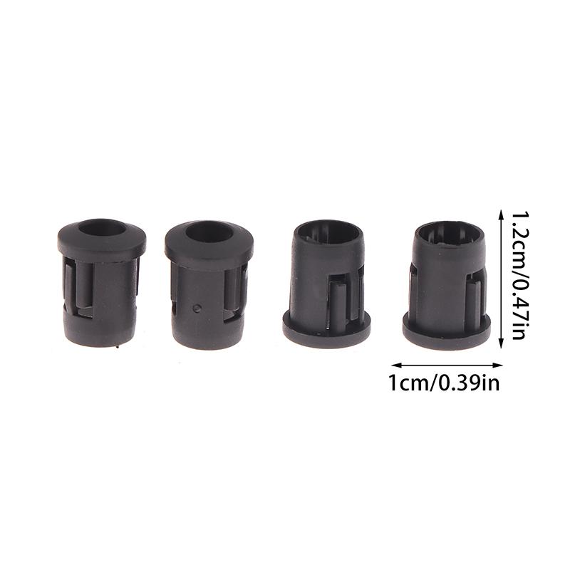 50Pcs 5Mm Led Holder Socket Clip Bezel Socket Mount Light Emitting Diode Lamp Base Cover Black Plastic Display Blub Cup Case
