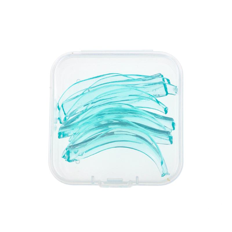 Halbmond-Silikon-Wimpernlifting-Schilde, Rosa 4 Größen S/M/LXL Wiederverwendbare Wimpernwelle-Pads für Salon-Laminierung