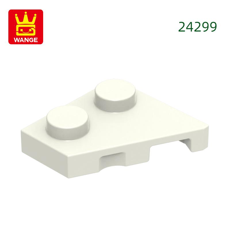 Non-Toxic 201Pcs/Lot 24299 Wedge Plate 2 X 2 Left Block Moc Color Accessories Compatible With Brick Diy Children'S Toy Assembly Parts