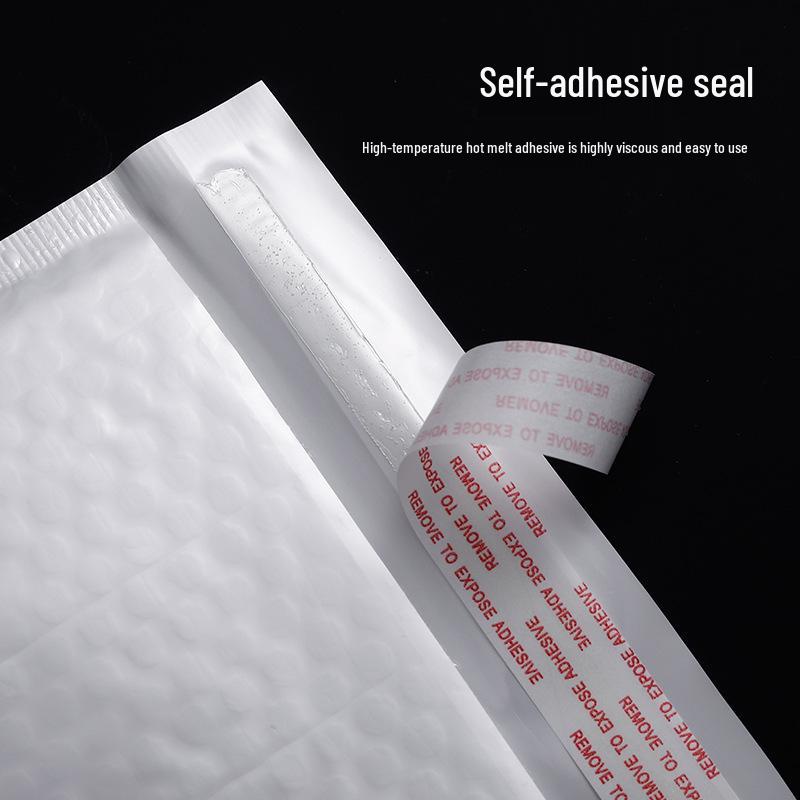 Self-Adhesive Pearlescent Bubble Envelope - Shockproof Foam Packaging for Clothing and More