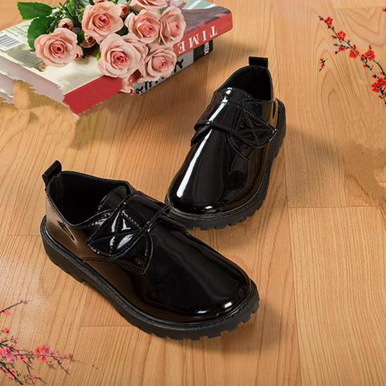 Unisex British-Style Leather Shoes for Kids: Soft-Soled, Versatile Performance Footwear in Various Styles