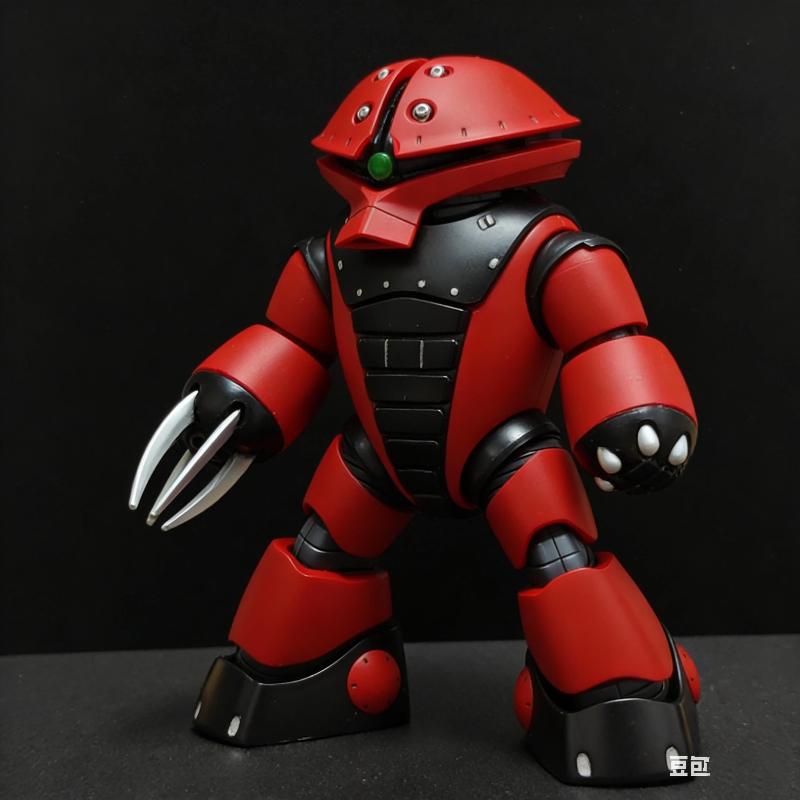 HG 1/144 MSM-04 Red Acguy Char Color Assembly Model Kit Anime Mecha Action Figure With Water Slide Decals Boy Toy Ornament Gift