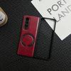 Suitable for Samsung Galaxy Z Fold6 Folding Phone Case ZFLIP6 Leather MagSafe Dustproof Tup Jacket