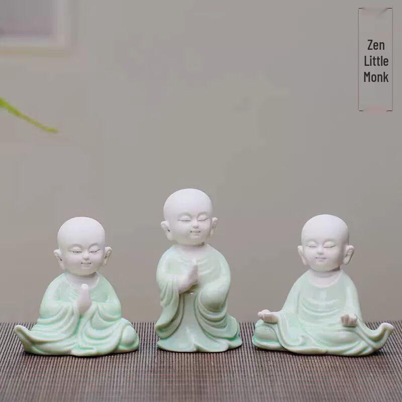 Ceramic Happy Maitreya Buddha Ornament