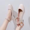 Girls Princess Shoes Spring and Autumn New Little Girls Show Leather Shoes Middle and Older Children 2025 Students Children High Heel Single Shoes