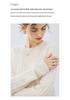 Women's Autumn/Winter Cable Knit Round Neck Pullover Sweater, Long Sleeve, 7-Gauge.