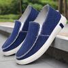 Men's Shoes New Cloth Shoes Men's Shallow Mouth Soft-soled Shoes Men's Flat Bottom Light Casual Shoes Versatile Simple Board Shoes