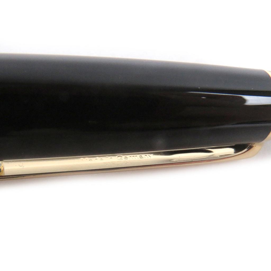 Ausgezeichneter MONTBLANC Kugelschreiber Meisterstück Classic Drehmechanik Schwarzgold Gebraucht