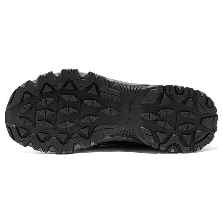 Skechers Hillcrest Round Toe Comfortable Low Top Outdoor Functional Shoes Women sneakers Black 180022-BKCC