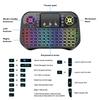 I10 Fly Mouse Touchpad 7 Color Backlit 2.4G Mini Wireless Keyboard Rechargeable Bluetooth-compatible for ANDROID/WINDOWS/ OS