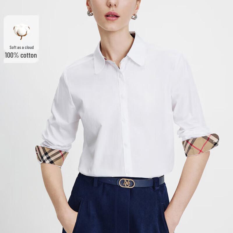 Navigare Women s Casual Business Long-Sleeve Shirt M