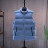 Autumn and Winter Vest Men's Trend Casual Thickened Thermal Hooded Down Cotton Vest Vest Vest Cotton Jacket