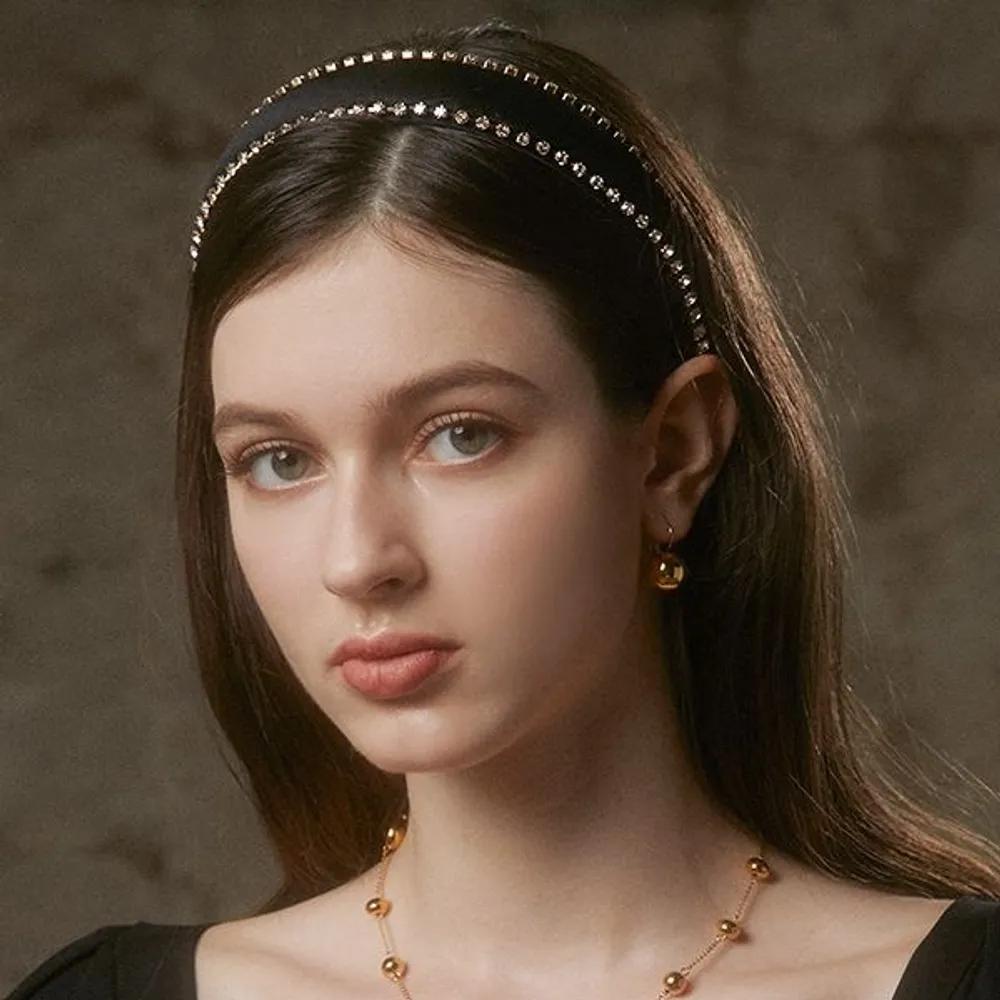 Diana Crystal Hairband LFHB0766 black