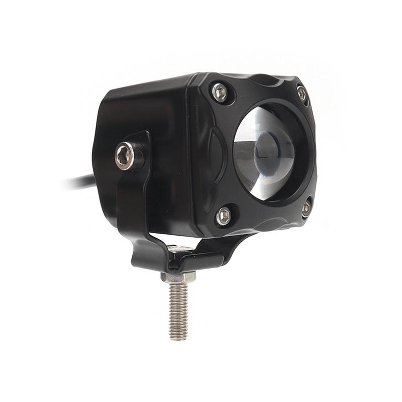 Motorcycle LED Headlight 15W Dual White Yellow Lighting IP67 Waterproof Aluminum Alloy Build Fits Most Standard Motorcycles