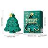 Christmas Tree Scented Candle Holiday Party Atmosphere Decoration Festive Tabletop Green 1 Pack