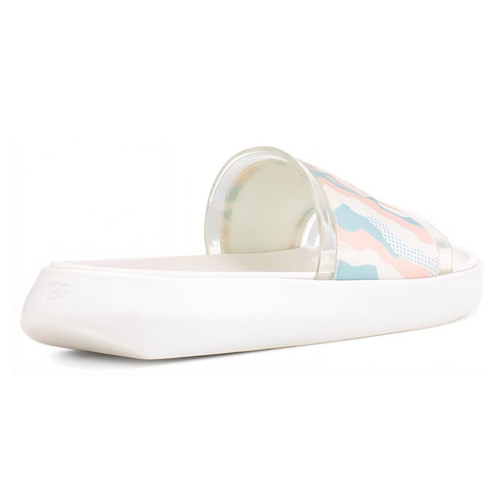 UGG Slide Cali Collage Slipper Rainbow Blue Women's 1120001-PSTR