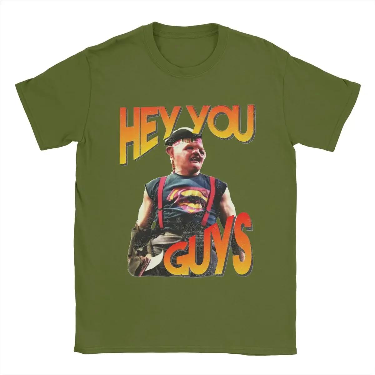 

Привет, ребята! Футболки Sloth Goonies для мужчин, хлопок, модные, мужские, с круглым вырезом, с коротким рукавом, одежда плюс #Цвет S