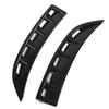 Front Bumper Spoiler Canard Glossy Black Replacement for Mercedes Benz CLA C118 X118 AMGLine 2020+