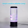 LED Mini Jellyfish Light USB Rainbow Color Changing Ambient Light Creative Exquisite Night Light Silent Desktop Decoration Light