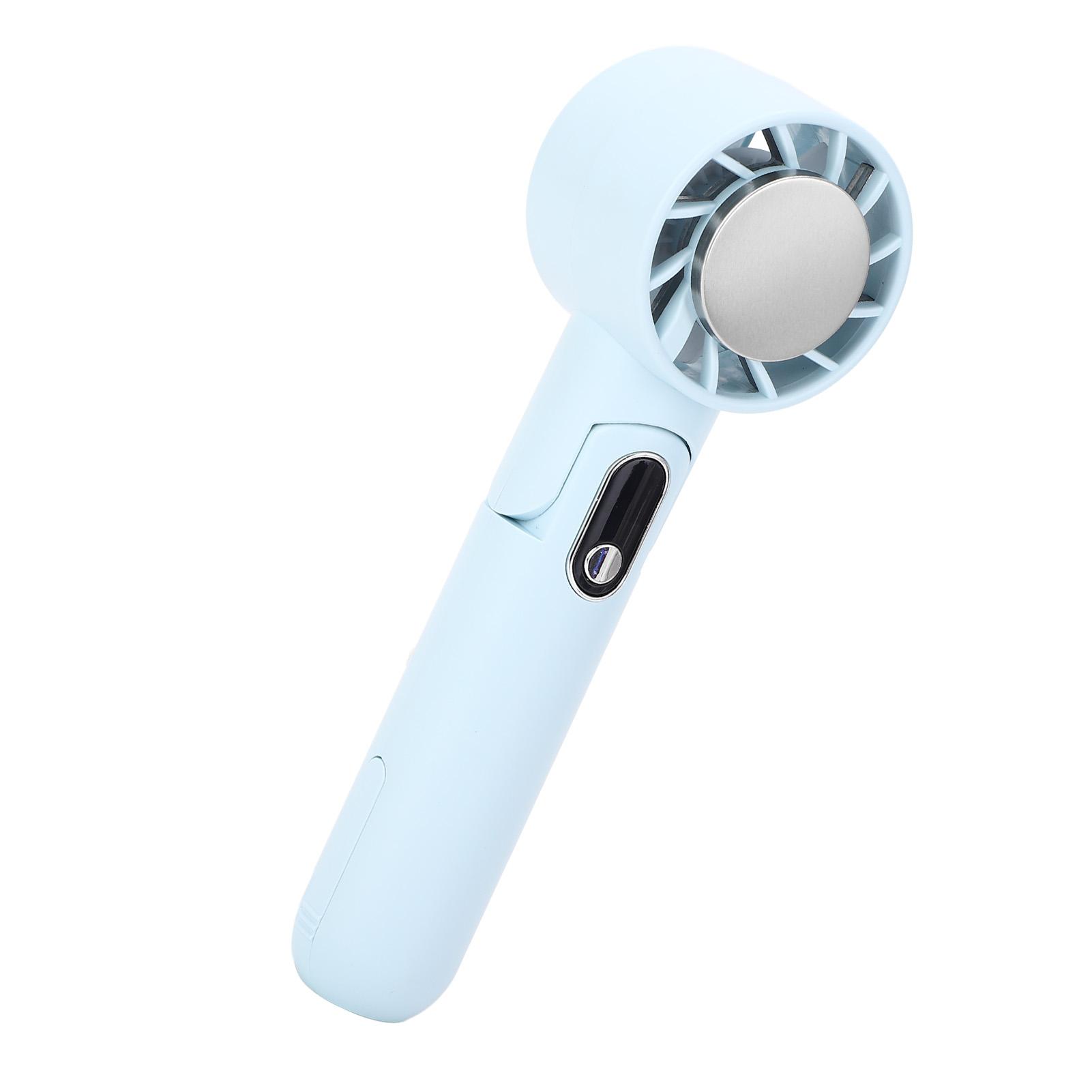 Handheld Cooling Fan 5 Speed Levels USB Charging Portable Small Fan