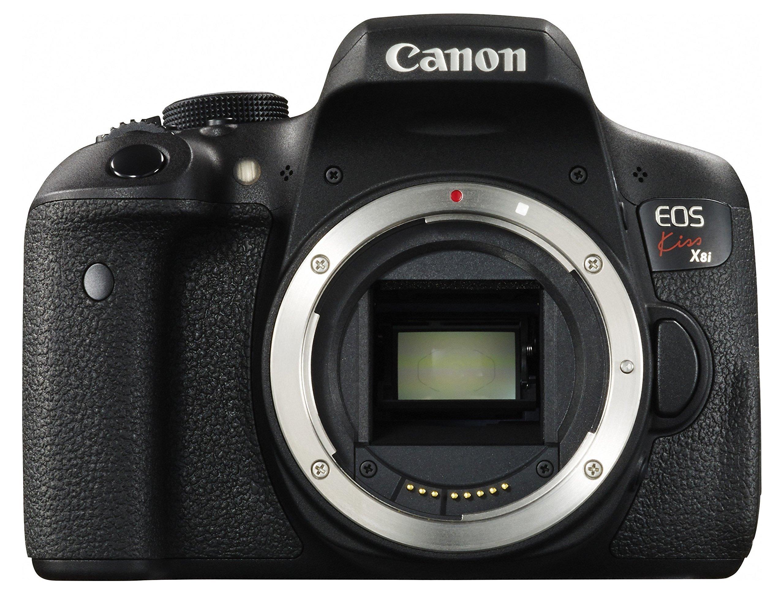 

Refurbished Canon EOS Kiss X8i Digital SLR Camera Megapixels Body, 24.2 (EOSKISSX8I)