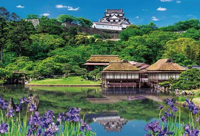 [Made In Japan] Beverly 300-Piece Jigsaw Puzzle: Genkyuen Garden with Iris Fragrance (26x38cm) 300-155