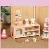 Wooden Bakery Pretend Store Toy Child Realistic Pastries Educational Interaction