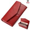 Genuine Leather Fashion Long Wallet For Women Ladies Wallet For Cards With Phone Case Female Purse Handy Clutch Luxury Designer