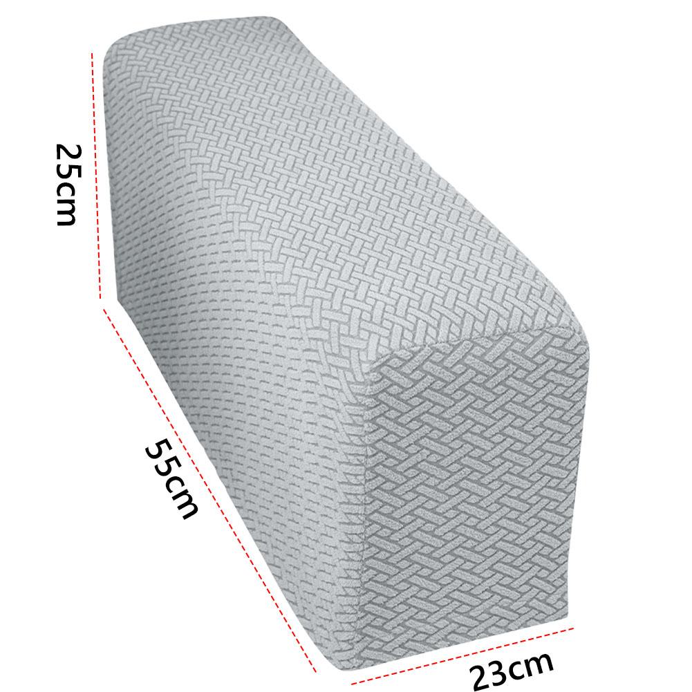 Sofa Arm Covers Elastic Armrest Covers for Chairs and Sofa Washable Armchair Slipcovers Checkered Pattern Armrests Chair Covers