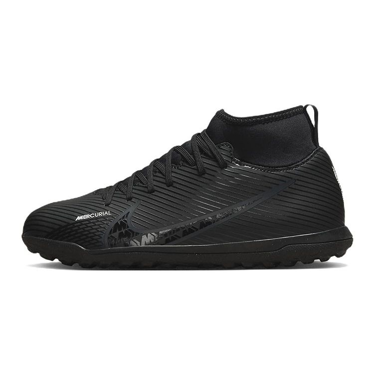 Nike Mercurial Superfly 9 Club TF GS Black Dark Smoke Grey Kids Sneakers Summit-White Volt DJ5954-001