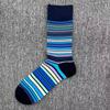 Happy Socks Men's Colorful Cartoon Astronaut Planet Floral Mid-Calf Socks, Large Size - Trendy Swedish Brand.