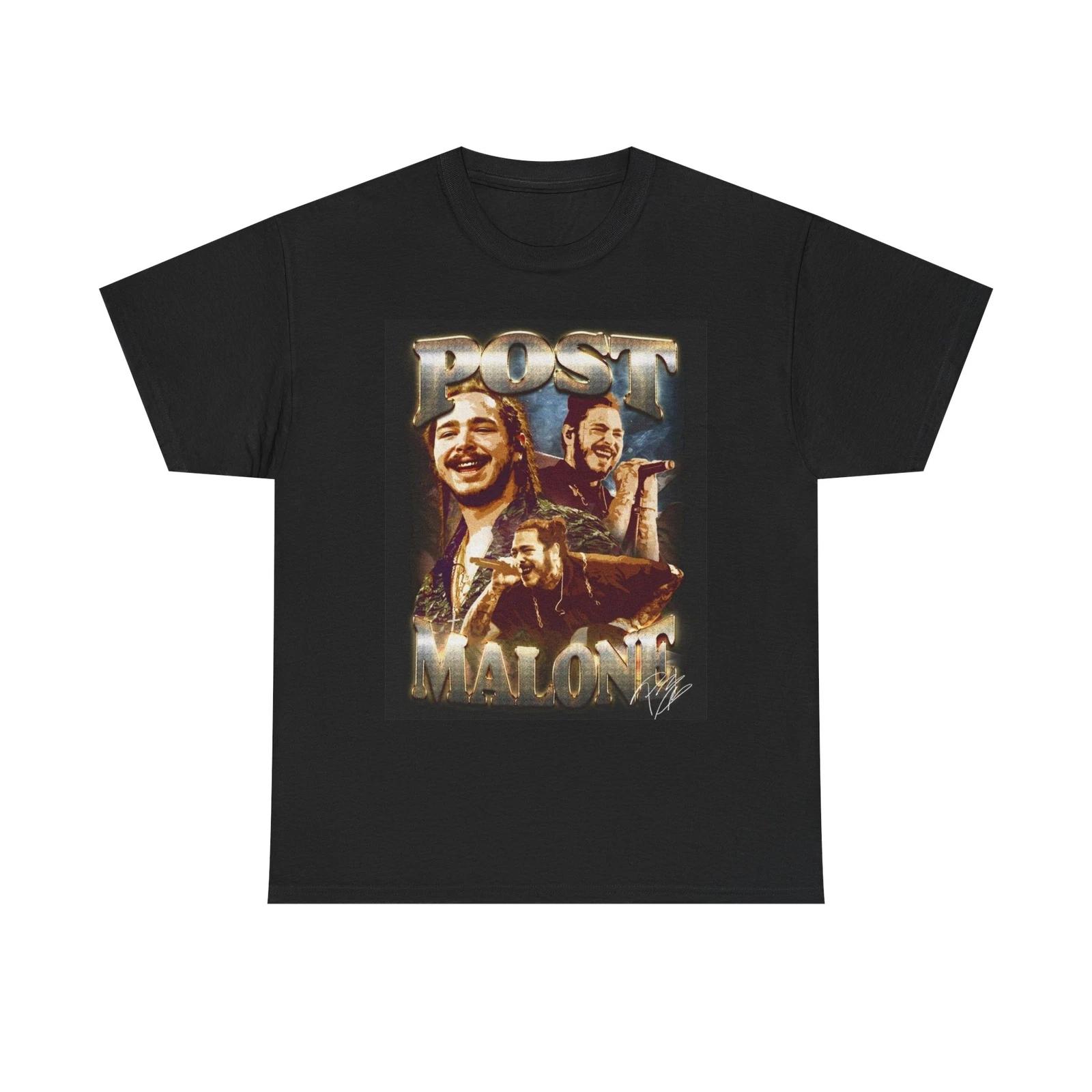 Men s and Women s T-shirts Post Malone Graphic M