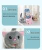 Interactive Electronic Kitten Plush Toy: Walks, Meows, and Wags Tail - Perfect Children's Pet Simulation
