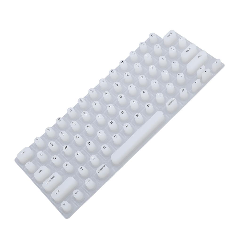 Keyboard Cover for OS X Laptop Soft Silicone Comfortable Typing Raised Keyboard Protector for Long