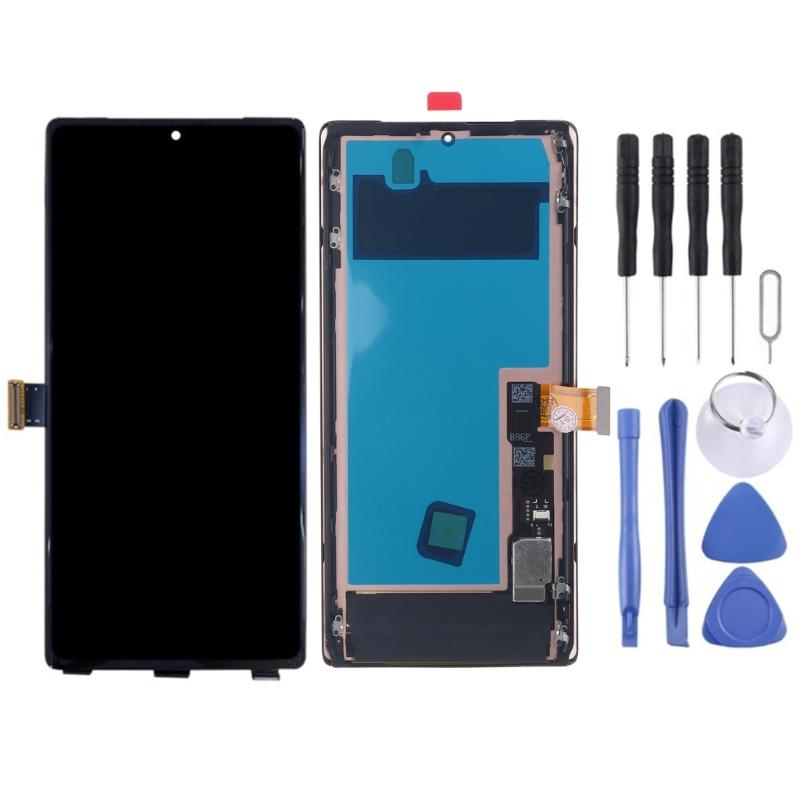 Repairing Parts LCD Display Full Assembly with Tool LCD Digitizer for Pixel 6 Phone LCD Screen and Digitizer
