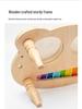 Children's Wooden Drum & Xylophone Set: Musical Toy Kit for Educational Play