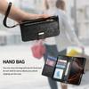 Floral Leather Wallet Case for iPhone 12-17 series.Vintage All-in-One Card Holder w/Stand, Magnetic Closure & Wrist Strap