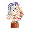 Crystal Stone Tree Minaiture for Enhancing Home Ambiances and Fortunes Handmade Bonsais Tree Good Luck Birthday Gift