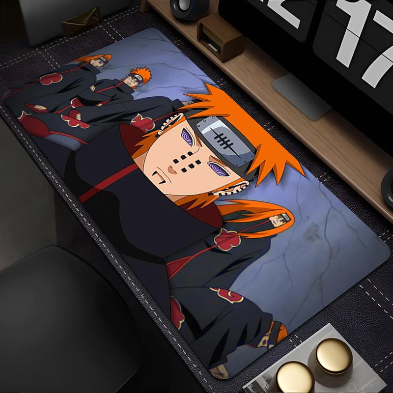 Mouse Pad Naruto Pain Computer Laptop Anime Keyboard Mouse Mat Larger Mousepad Keyboards Pad Gamers Decoracion Desk Mat