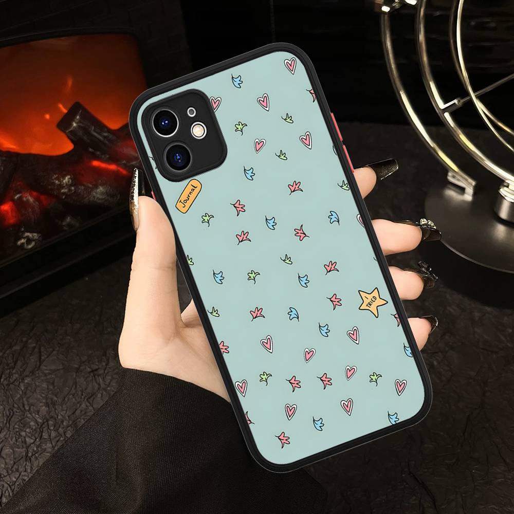 New Heartstopper Anime For IPhone 16 13 15 11 12 14 Pro Max 15 16 Plus X XS MAX Matte Phone Cover
