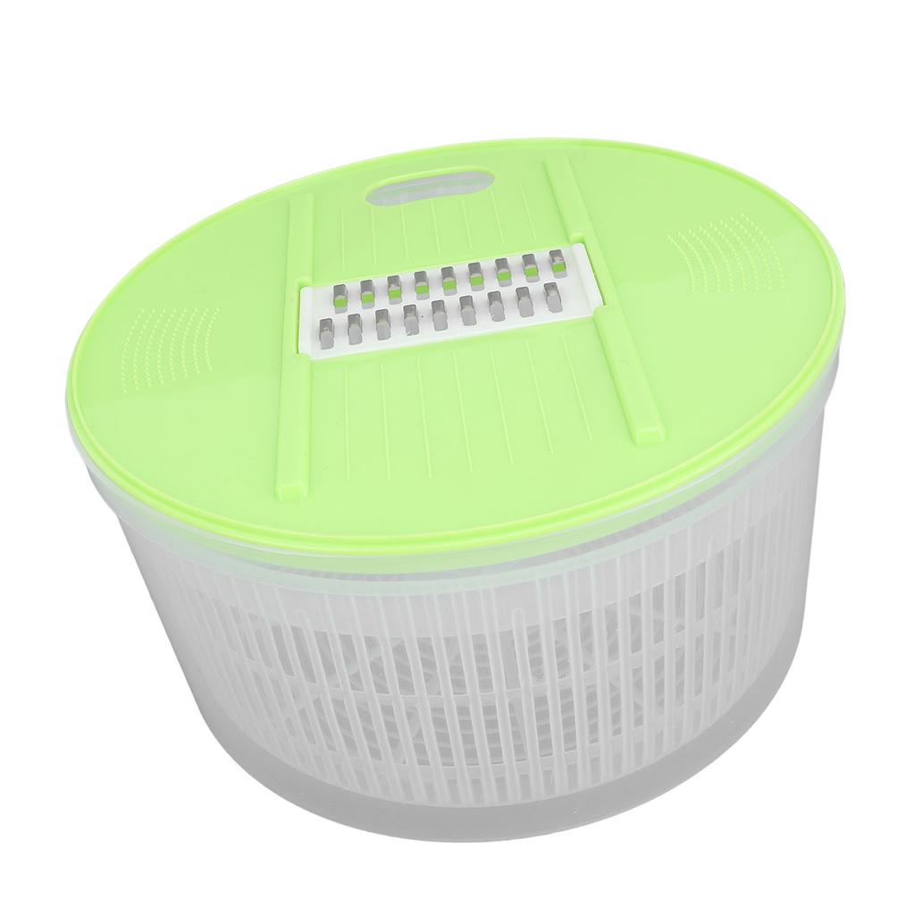 Multifunctional Salad Spinner Cutter Drainer 3L Capacity Lettuce Spinner Vegetable Dryer Fruit