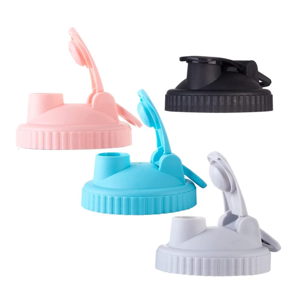 Buy 4Pcs Mason Jar Lid,Reusable FlipTop Jar Screw Lid,LeakProof Seal