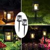 4/2/1PC Solar Palace Lantern Outdoor Hanging Waterproof LED Decoration Flashing Flameless Candle Light, Used for Christmas Party Decoration